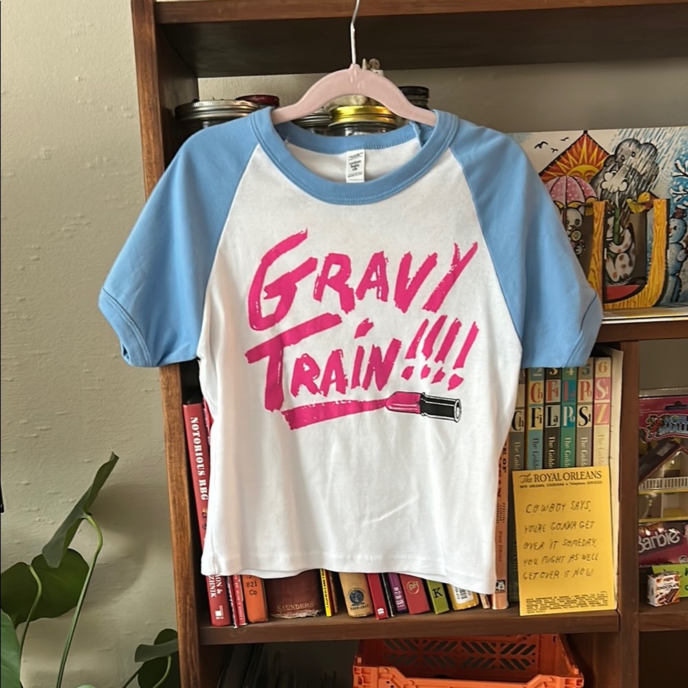 Gravy Train T-Shirt (Lg = xs)- Never worn